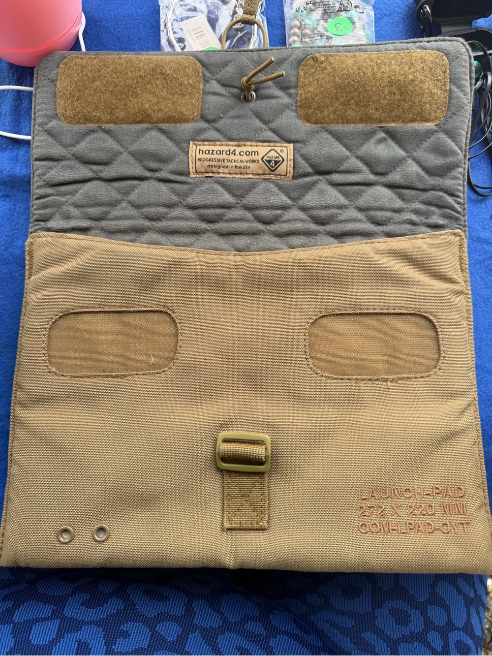 hazard4 Launch Pad Organizer in Olive/Taupe